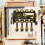 3 Tier Duty Power Tool Organizer Drill Holder Wall Mount Power Tool Storage Rack 6