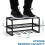 3 Tier Duty Power Tool Organizer Drill Holder Wall Mount Power Tool Storage Rack 4