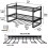3 Tier Duty Power Tool Organizer Drill Holder Wall Mount Power Tool Storage Rack 11