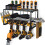 3 Tier Duty Power Tool Organizer Drill Holder Wall Mount Power Tool Storage Rack 3