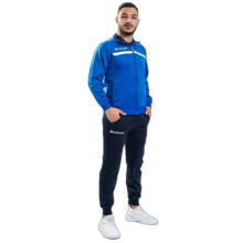 Conjunto de moletom com zíper Givova One - azul royal/azul marinho