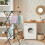 3-Tier Extendable Clothes Airer Dryer Foldable Drying Rack Laundry Indoor Black 8