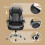 Executive Office Chair - PU - Black - High Back, Large Seat, Tilt Function 3