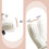 Office Chair - PU - White - High Back with Tilt Function and Armrests 8