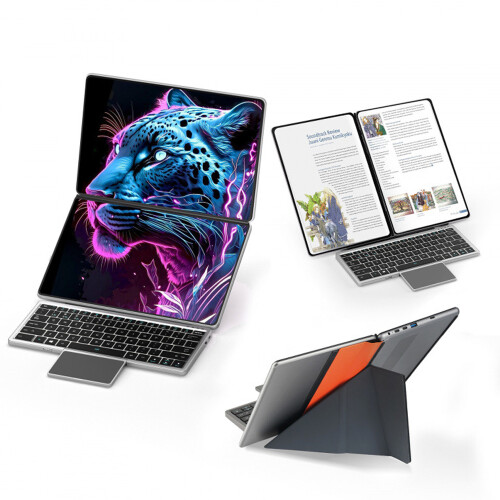 11" Dual IPS Screen Mini Laptop Windows 11 Notebook Touchscreen 8GB RAM+256GB 2