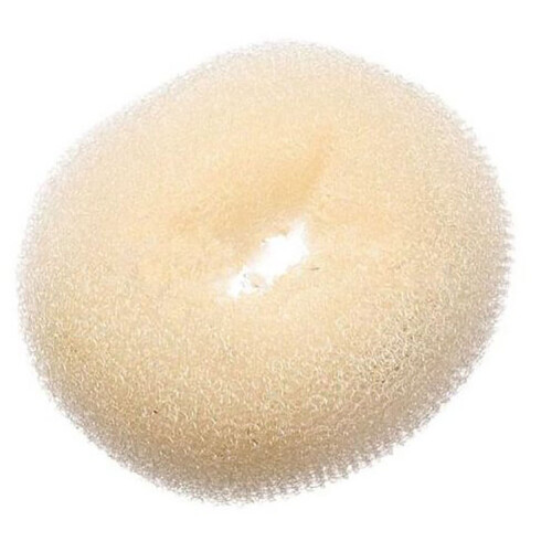 (Beige,L)Hair Bun Maker Tool With Nylon Material For All Ages Easy Stylish Gift Updos