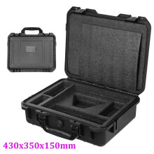 For Starlink Mini Storage Case for Starlink Mini Accessories Waterproof Black