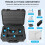 For Starlink Mini Storage Case for Starlink Mini Accessories Waterproof Black 2
