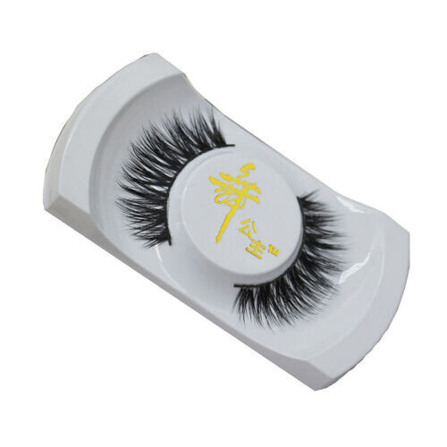 Black 3d Real Mink Soft Long Natural Thick Makeup Eye Lashes Eyelashes False 1