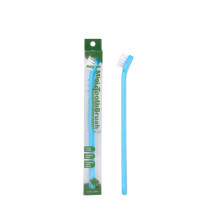(Blue)Pet Toothbrush For Oral Hygiene Single Head Brush Pet Supplies Colors Multiple