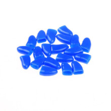 (Blue,XL)20pcs Pet Dog Cat Nail Caps Pu Wrap Claw Paws Protect Clean Cute Safe Send Glue