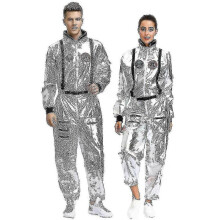(M, Men) Astronaut Costumes Halloween Carnival Party Costumes For Women Men_y Ha