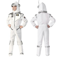 (130) New Astronaut Children's Space Suit Kindergarten Performance Clothes Halloween Cos Costumes Role-playing Astronaut Suit