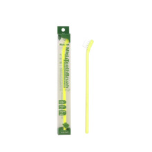 (Yellow)Pet Toothbrush For Oral Hygiene Single Head Brush Pet Supplies Colors Multiple