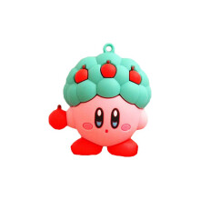 (Green)Kirby Anime Games Cute Cartoon Pink Kirby Waddle Dee Doo Collect Mini Toys Dolls