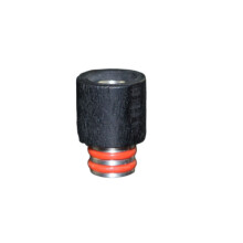 (Black)Driptip 510 Connector For Evaporator Made Wood 3 Colors Mouthpiece D222