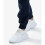 Felpa con zip in pile Givova One - bianco/blu navy 4