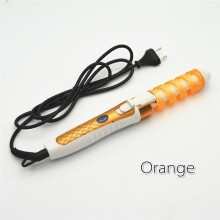 (Orange US)Spiral Perm Curling Iron Hairdressing Tool With American Standard Plug For Daily