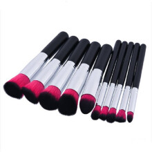 (10Pcs Black Rose Mini)Make-up Pinsel Kollektion Foundation Augenkonturierung Zubehör Schönheit tägliche Anwendung