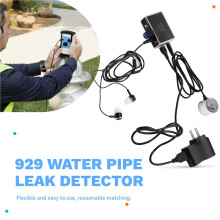 HY 929 Water Pipe Leakage Detector Water Pipeline Leak Detector Plumbing Engineering Leak Device GB Plug