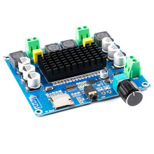 XH-A105 High-Power Audio Module 2x100W TDA7498 Dual Channel -Compatible Supports AUX for Speakers Home Theater