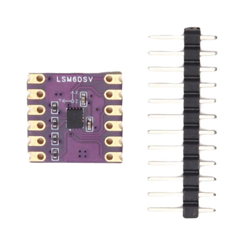 LSM6DSV IMU Module Smol SlimeVR High-Performance Inertial Sensor for Motion Tracking & Smol SlimeVR 1