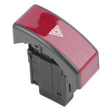 1 Interruptor de Luz de Emergencia para Corsa C, Interruptor Doble Intermitente para Luz de Advertencia de Coche 9164141 9138106