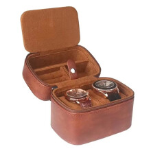 Tragbare Reise-Uhrenbox, Uhrenaufbewahrungsetui mit Mehreren Fächern, Organizer für Mechanische Armbanduhren