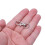 10pcs silver hooks 12mm x 30mm swivel trigger 8