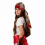 Set di 5 Accessori per Costume da Pirata da Donna e da Uomo per Halloween e Cosplay, Colore Rosso. 3