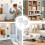 10pcs Vacuum Suction Hooks - Strong Shower Suction Hooks for Easy Storage and Organization 3