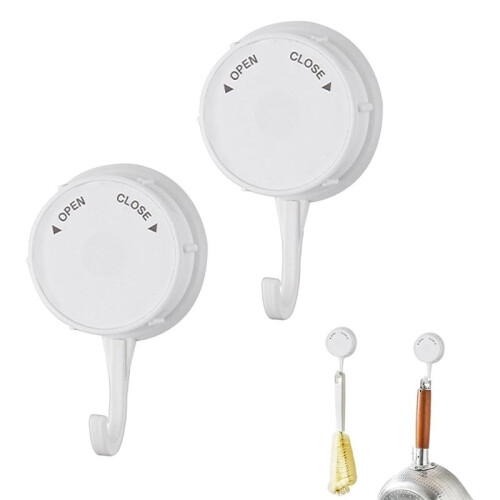 10pcs Vacuum Suction Hooks - Strong Shower Suction Hooks for Easy Storage and Organization