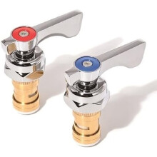 21-308L 21-309L Valve & Stem Handle Repair Kit for Krowne Cold & Hot 1/4 Turn Ceramic Cartridge Replacement