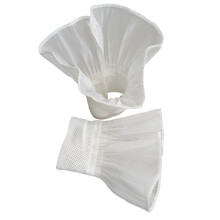 (sleeves) Renaissances Victorian Colonial Jabot Crystal Ruffled Chiffon Detachable False Collar Cuffs Halloween Costume for Women