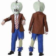 (M, kid) New Halloween plant zombie cosplay game role-playing zombie costume