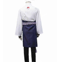 (L, White casual style) Naruto Uchiha Sasuke cosplay Halloween anime performance costume