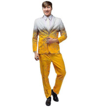 (M, FF179) Halloween Beer Clothes Suit For Men Stage Performance Costume Props Festival Party Role Play Wearing