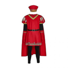 (XL) Shrek Cosplay Lord Farquaad Costume Men's Farquaad Outfits Red Cloak Cape Headwear Hat Halloween Christmas Carnival Costume