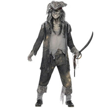 (L) Dguisement fantme pirate homme Halloween