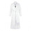 (M, White) Solid Pastor Cos Costume Halloween Priest Medieval Retro Cosplay Costume 3