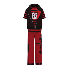 (140cm, Victor set 2) Victor Eddy Halloween Stage Costume Cosplay Outfit Sport Style Color Block