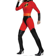 (180cm, Womens) The Incredibles Costume Suit - Halloween Party & Carnival Outfits for Men and Women, Superhero Cosplay Costume
