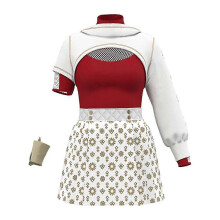 (120cm, Skirt styles) Victor Eddy Halloween Stage Costume Cosplay Outfit Sport Style Color Block
