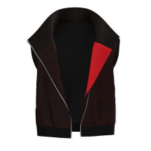 (140cm, waistcoat) Victor Eddy Halloween Stage Costume Cosplay Outfit Sport Style Color Block