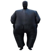 (adult, Black) Adult Inflatable Costume Comfortable Halloween Party Funny Show Attire