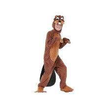 (S, for adult) New animal beaver pajamas pajamas pajamas cartoon pajamas adult cosplay costume unisex onesies Halloween party paper for the kid 25-26