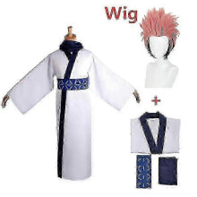 (XXL, A2) Jujutsu Kaisen Ryomen Sukuna Cosplay Adult Men Women Outfits Japan Kimono Hanfu Halloween Anime Clothing