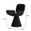 HOMAIRE Black 360 Swivel Dressing Stool 2