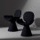 HOMAIRE Black 360 Swivel Dressing Stool 4