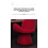 HOMAIRE Red Rotatable Makeup Stool 80x55x47cm 6